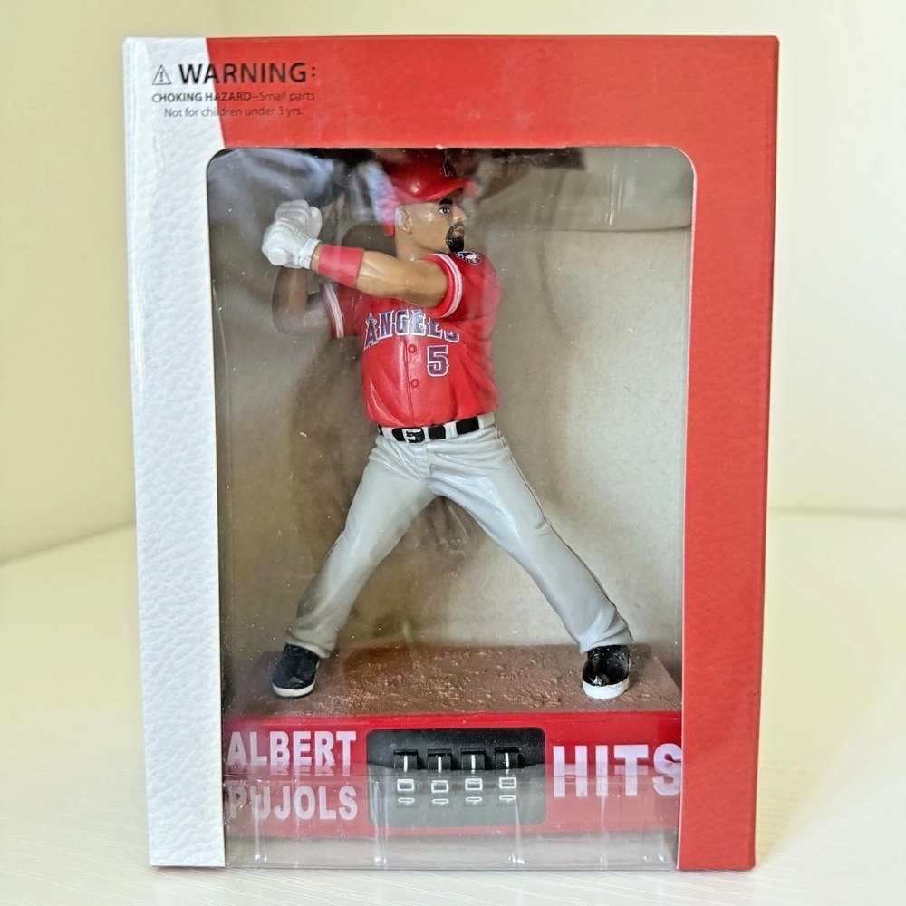 Albert Pujols 600 Home Run Bobblehead LA Angels SGA 2017 New In Box Milestone HR